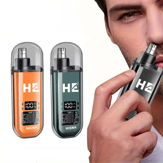 Compact Rechargeable Nose Ear Trimmer for Men - Luxicro
