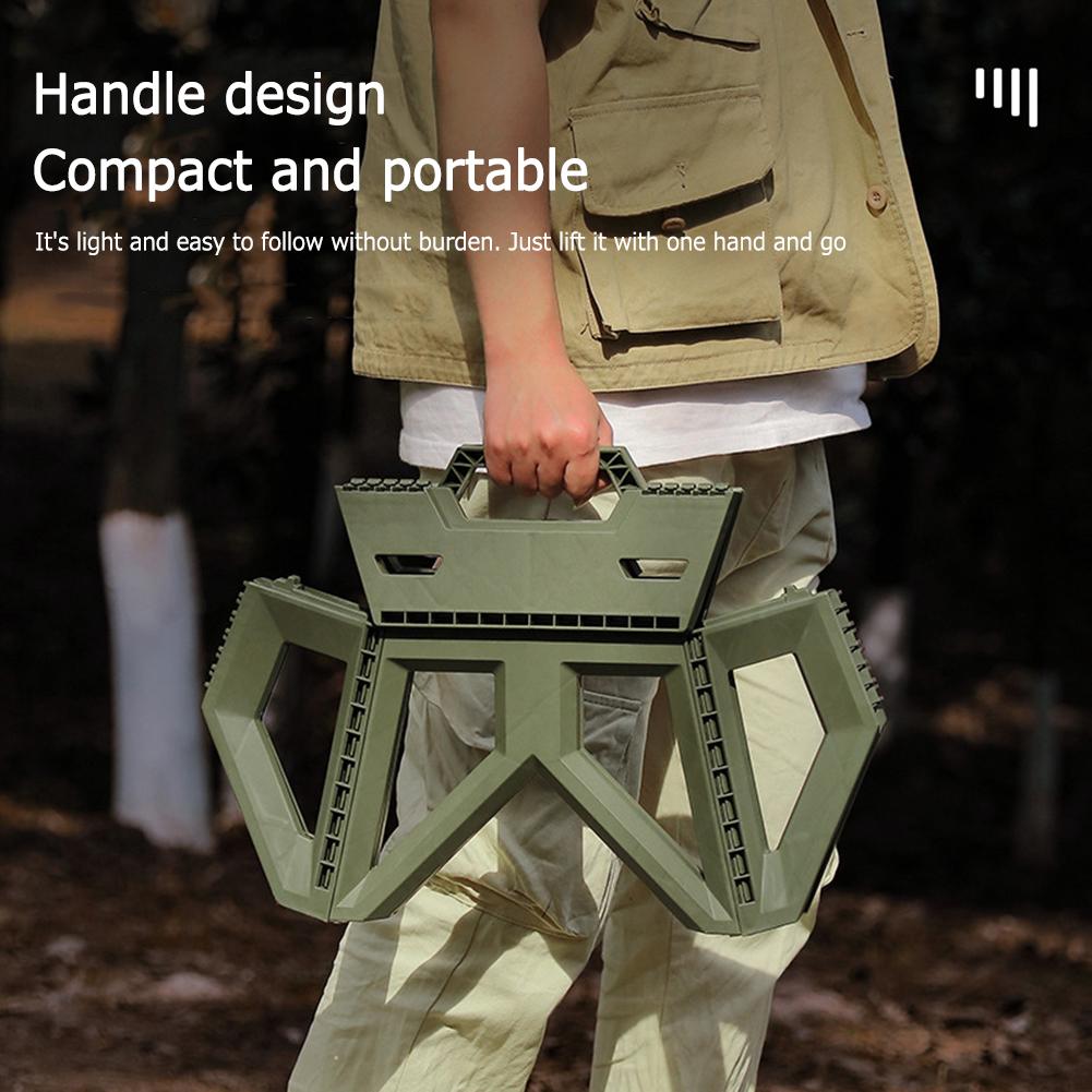 Portable Collapsible Outdoor Camp Stool