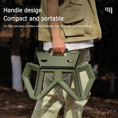 Portable Collapsible Outdoor Camp Stool