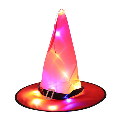 Fun Glow Halloween Witch Hat