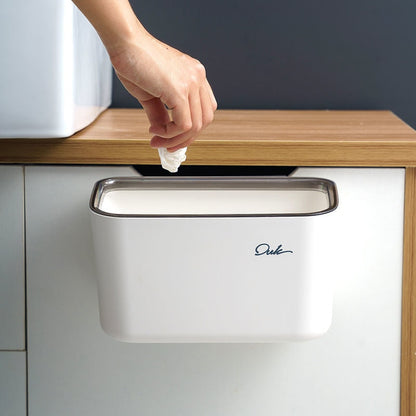 Wall Mount Compact Kitchen Trash Bin