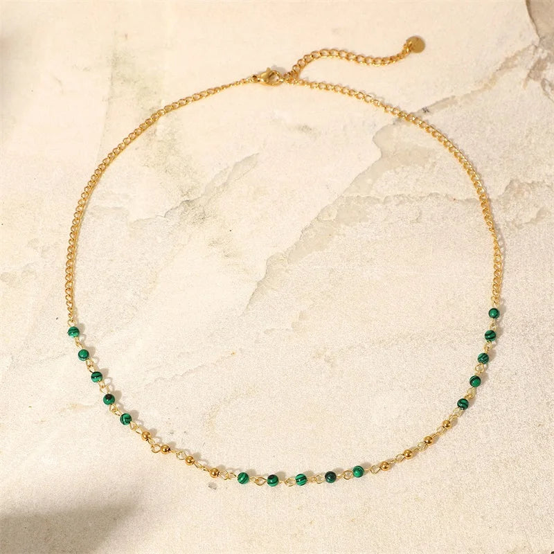 Elegant Luxury Stone Pendant Necklace