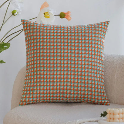 Vibrant Decorative Pillow in Scandinavian Style