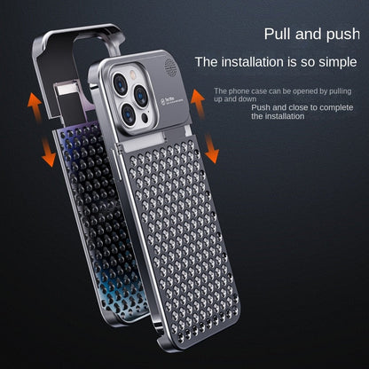 Durable Phone Case with Slim Aluminum Back - Luxicro