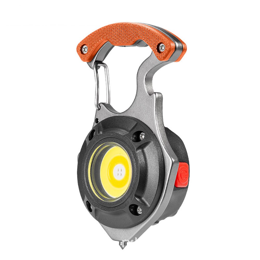 Compact Multi Tool LED Flashlight Keychain