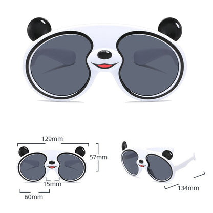 Fun Kids Panda Frame Sunglasses - Luxicro