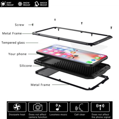 Durable iPhone Case - Strong Shockproof Phone Cover