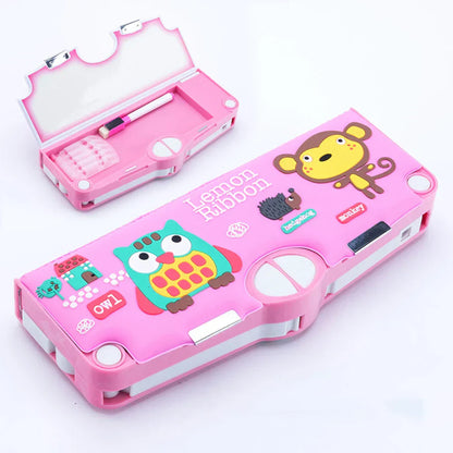 Bright Colorful Pencil Case for Kids