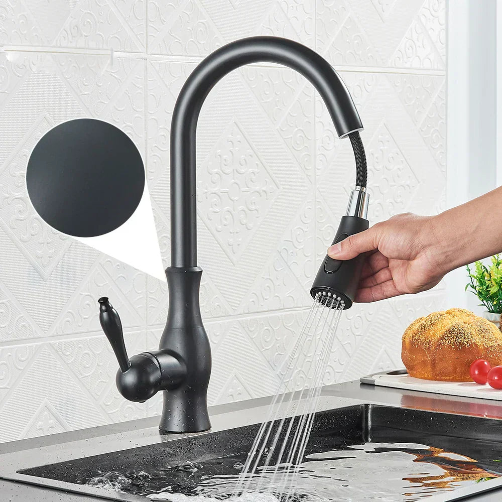 Luxury Brushed Kitchen Faucet - Luxicro
