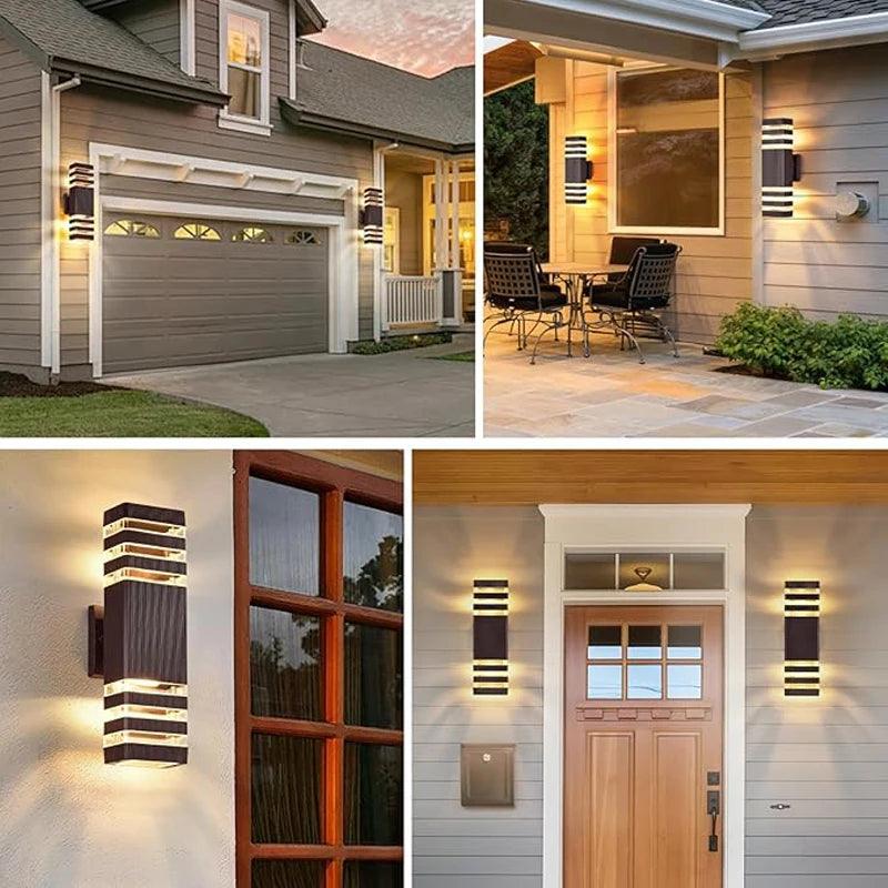 Weatherproof LED Outdoor Wall Light with Dual Direction