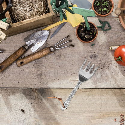 Small Portable Yard Hand Rake Tool