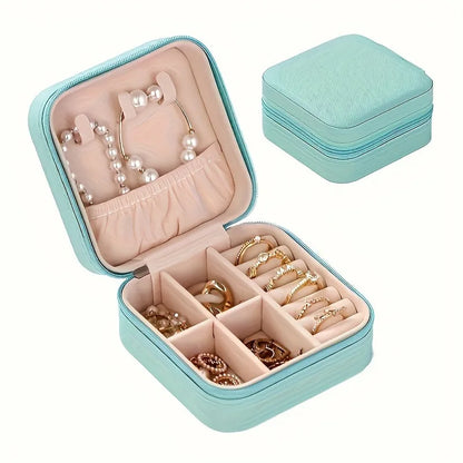 Compact Travel Jewelry Storage Case
