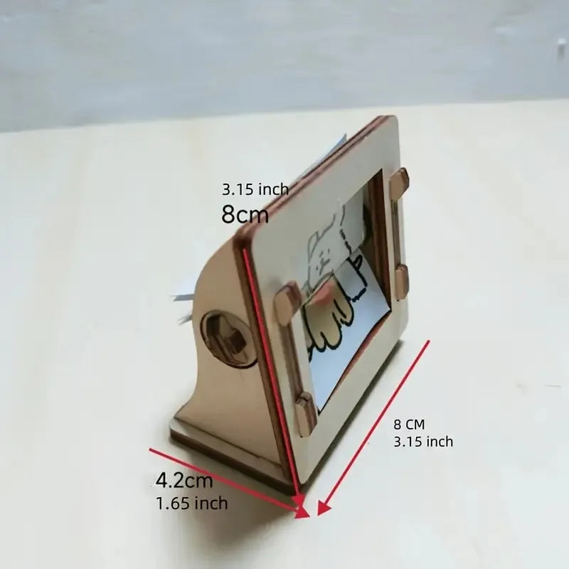 Creative Wooden Animation Kit Desktop Toy
