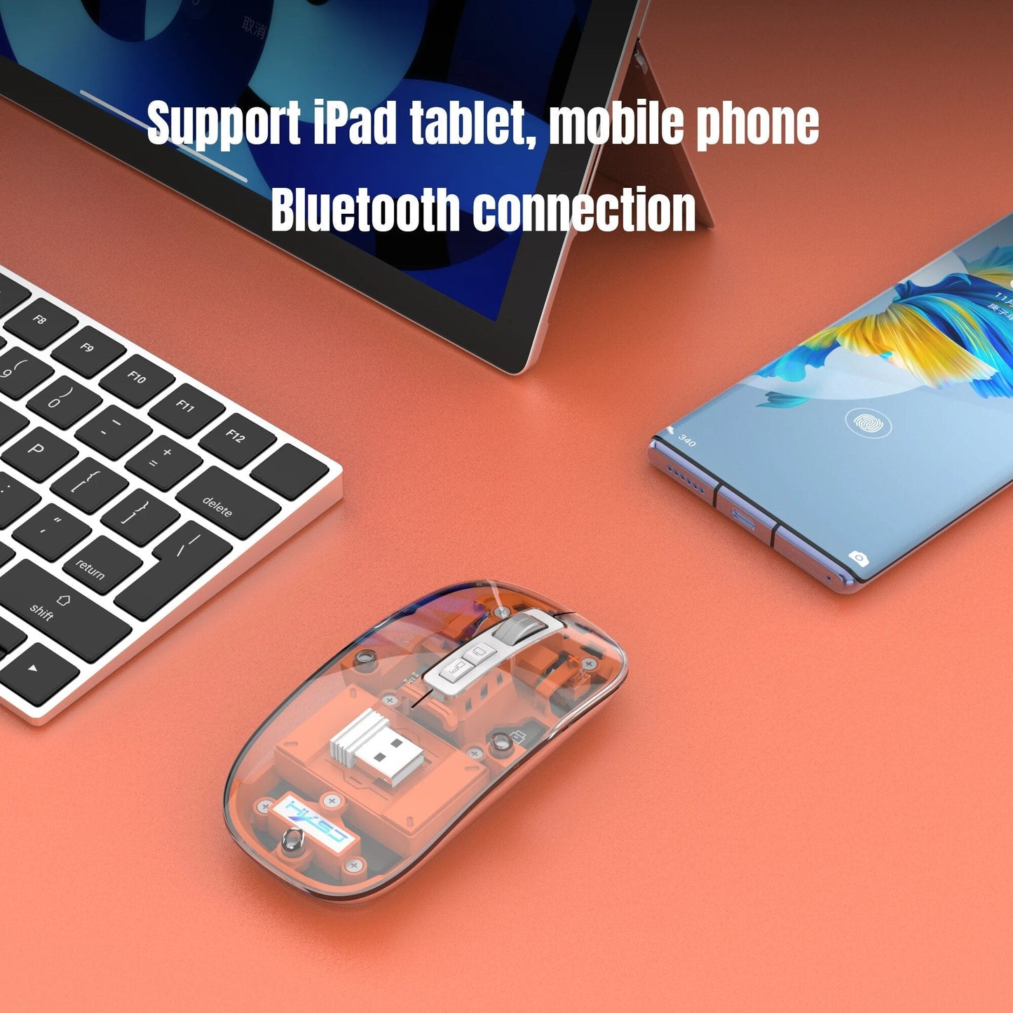 Sleek Cordless PC Mouse