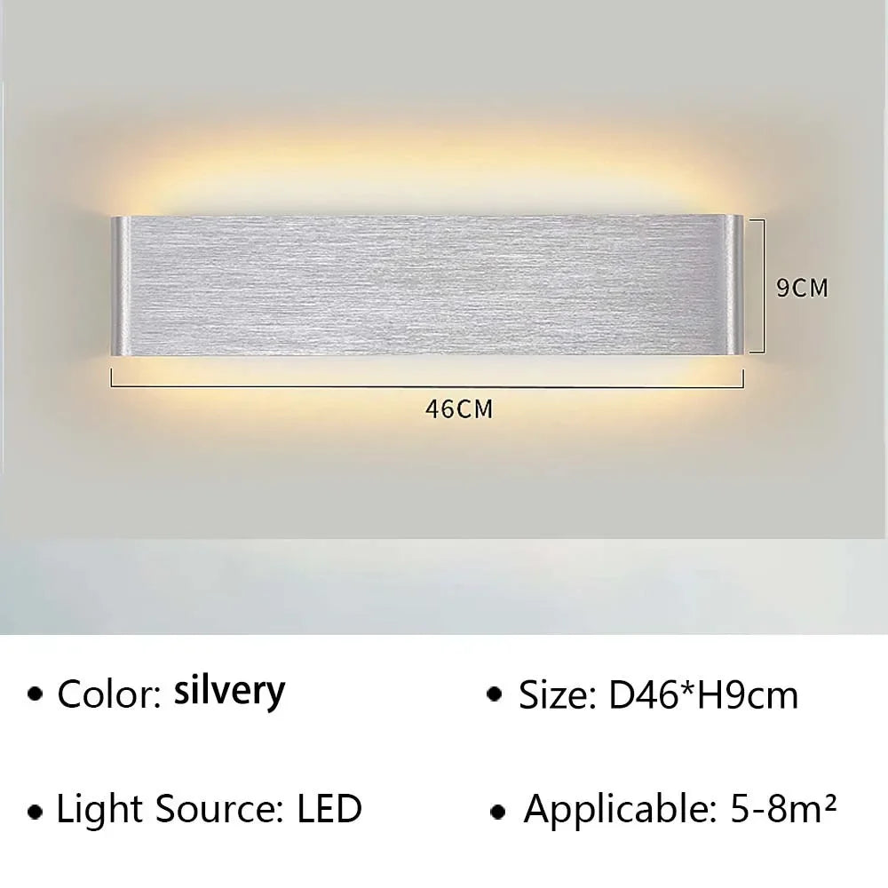 Stylish LED Wall Sconce with Soft White Light