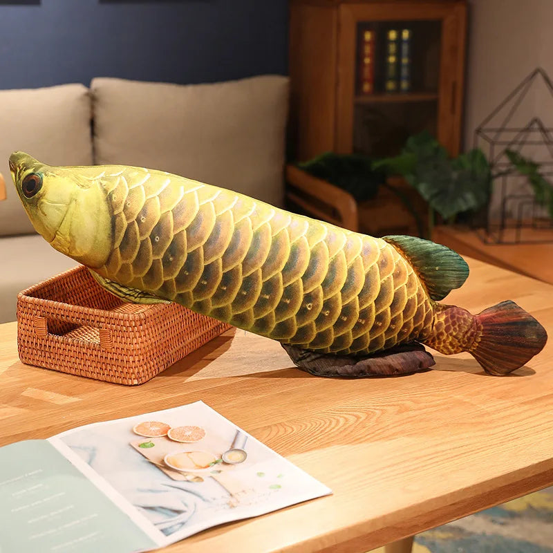 Big Soft Plush Fish Pillow Toy