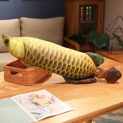 Big Soft Plush Fish Pillow Toy