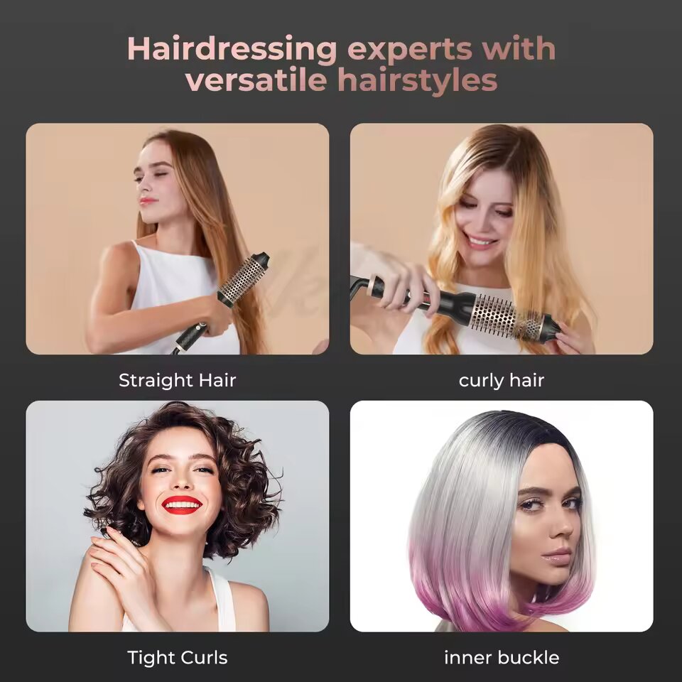 Simple Fast Curl Styling Hair Brush
