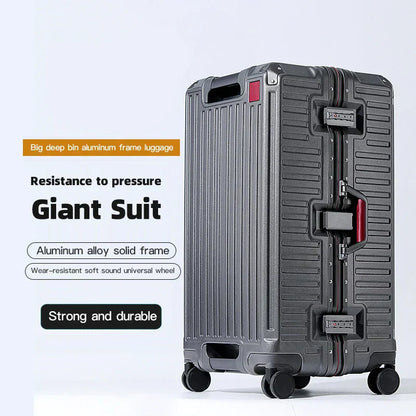 Strong Extra Large Wheeled Luggage Case - Luxicro