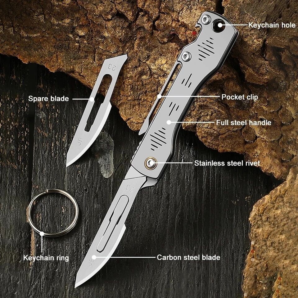 Tough Portable Compact Pocket Knife