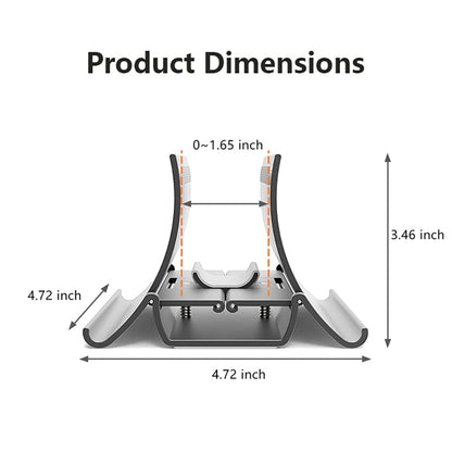 Compact Adjustable Anti-Slip Laptop Holder