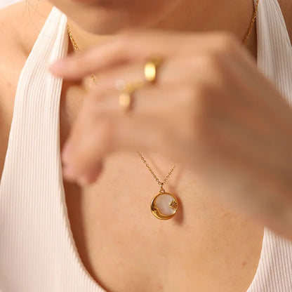 Dainty Astrology Sign Pendant Necklace