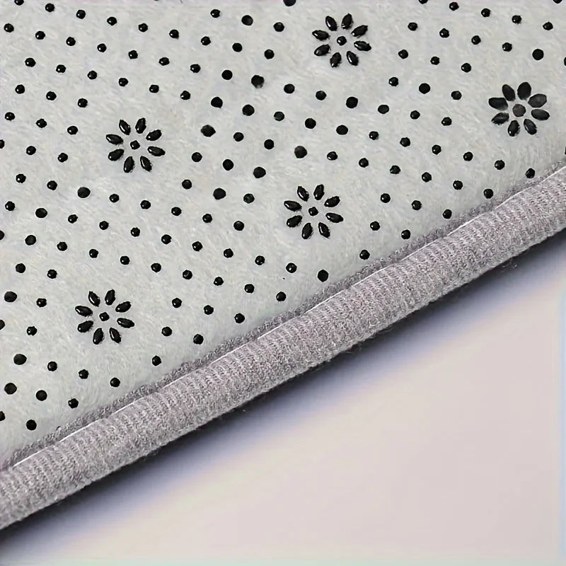 Plush Non-Slip L-Shaped Kitchen Floor Mat - Luxicro
