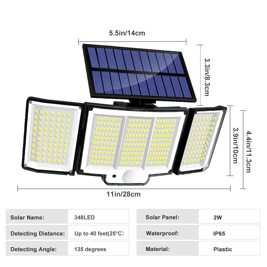 Outdoor Solar Powered Motion Light