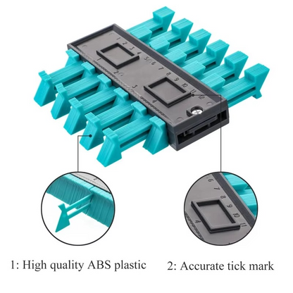 Accurate Contour Gauge Tool for DIY and Building Projects