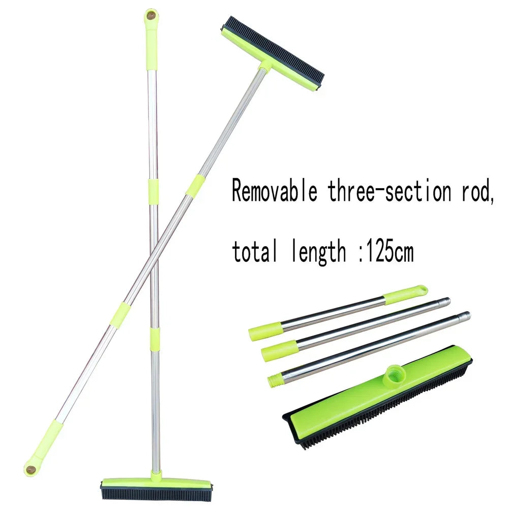 Easy Pet Hair Remover Long Handle Broom
