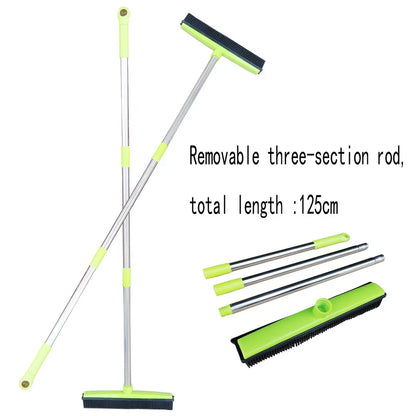 Easy Pet Hair Remover Long Handle Broom