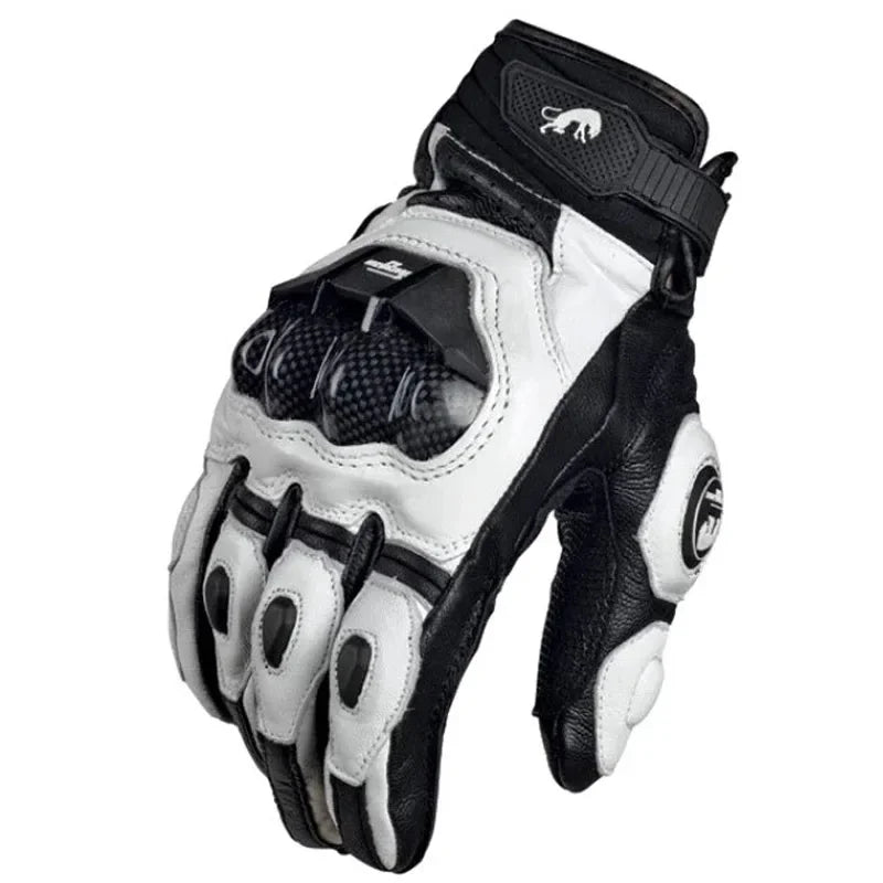 Durable Motorcycle Gloves with Touchscreen Fingers