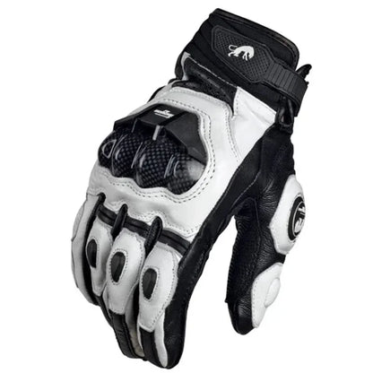 Durable Motorcycle Gloves with Touchscreen Fingers