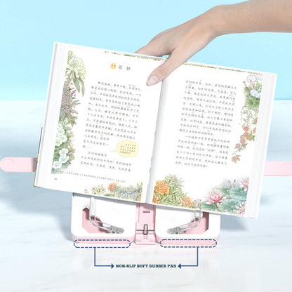 Folding Compact Desk Book Holder Storage Box