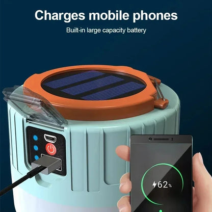 Portable Outdoor Solar Powered Camp Lamp