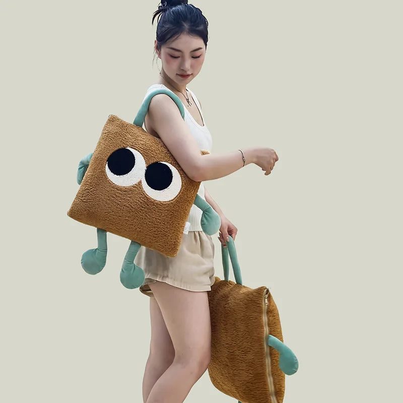 Cozy Plush Travel Blanket Pillow