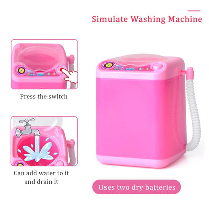 Compact Travel Makeup Brush Cleaning Tool