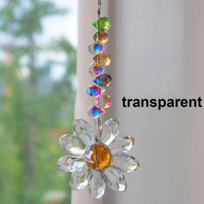 Vibrant Stained Glass Window Ornament