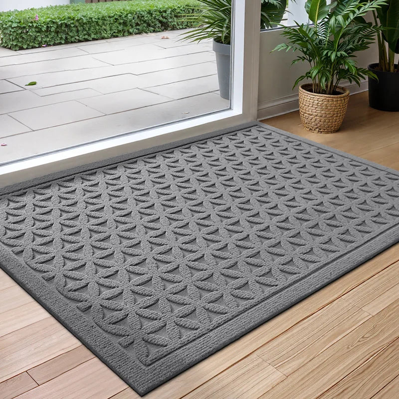 Durable Anti Slip Welcome Mat for Entryway