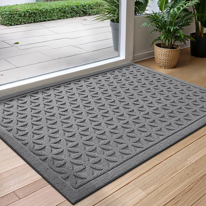 Durable Anti Slip Welcome Mat for Entryway