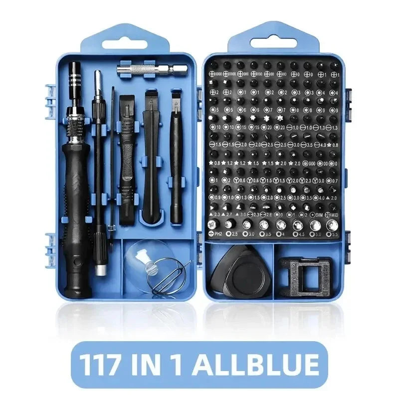 Ultimate 115-Piece Screwdriver Kit For DIY Home Repair