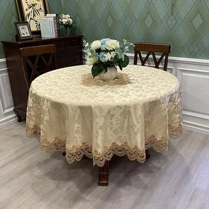 Beautiful Flower Print Table Cover