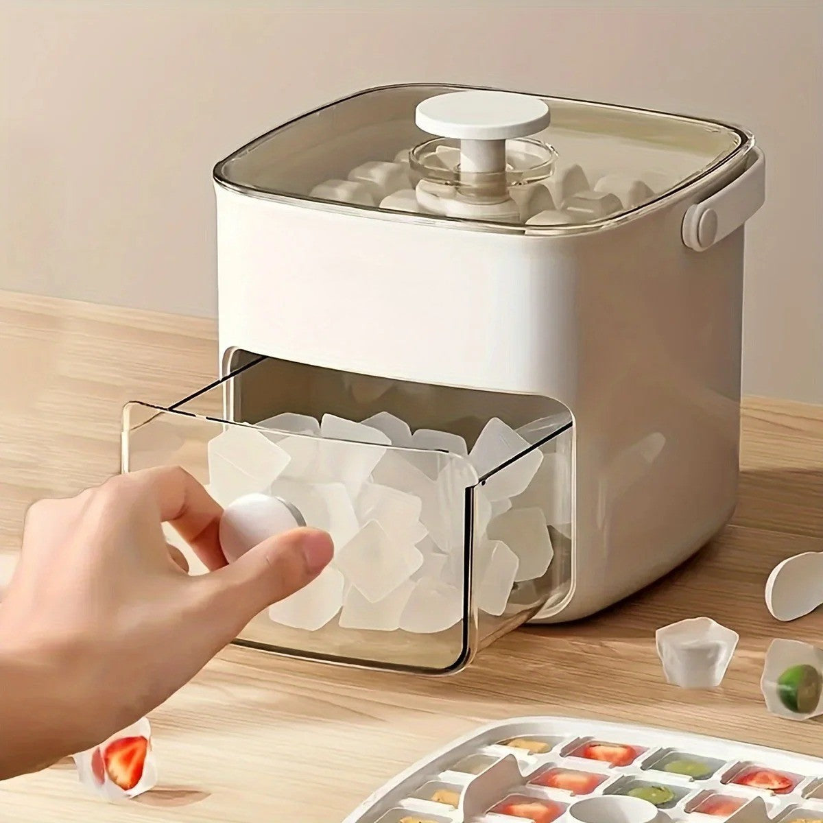 Compact High-Speed 48 Ice Cube Maker
