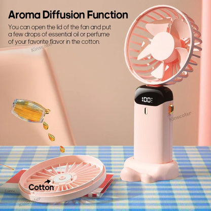 Mini Multi Function Fan with LED Screen