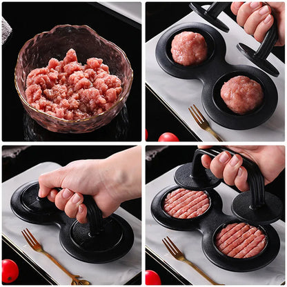 Simple Rice Burger Mould Maker