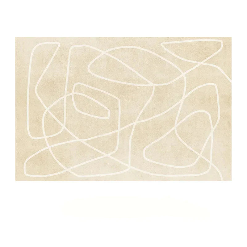 Plush Oriental Anti-Slip Floor Mat for Home
