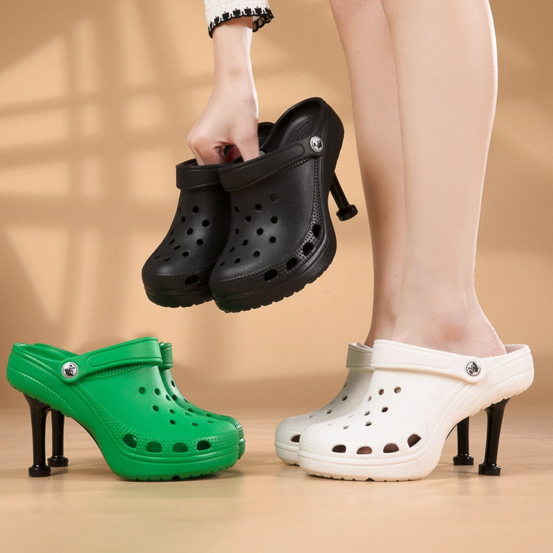 Soft Touch Summer High Heel Shoes - Luxicro