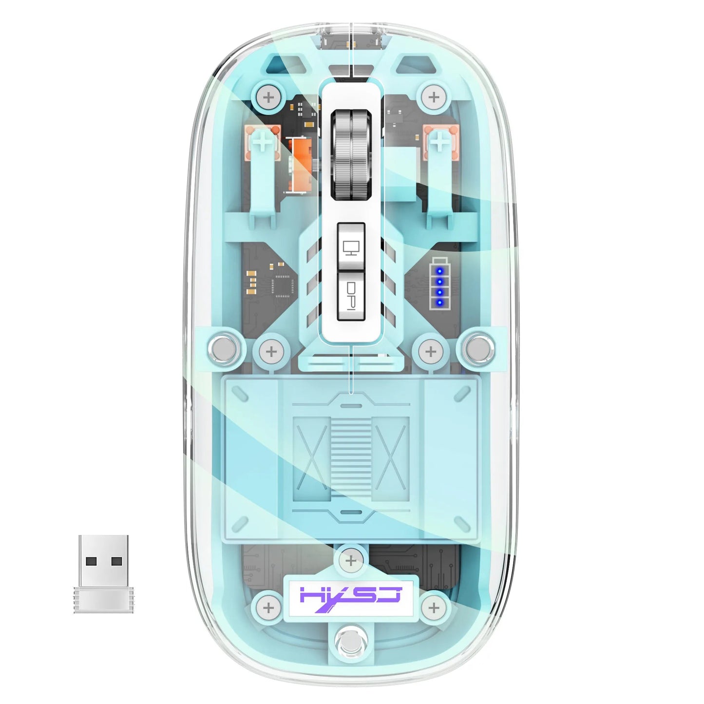 Compact Cordless USB Computer Mouse