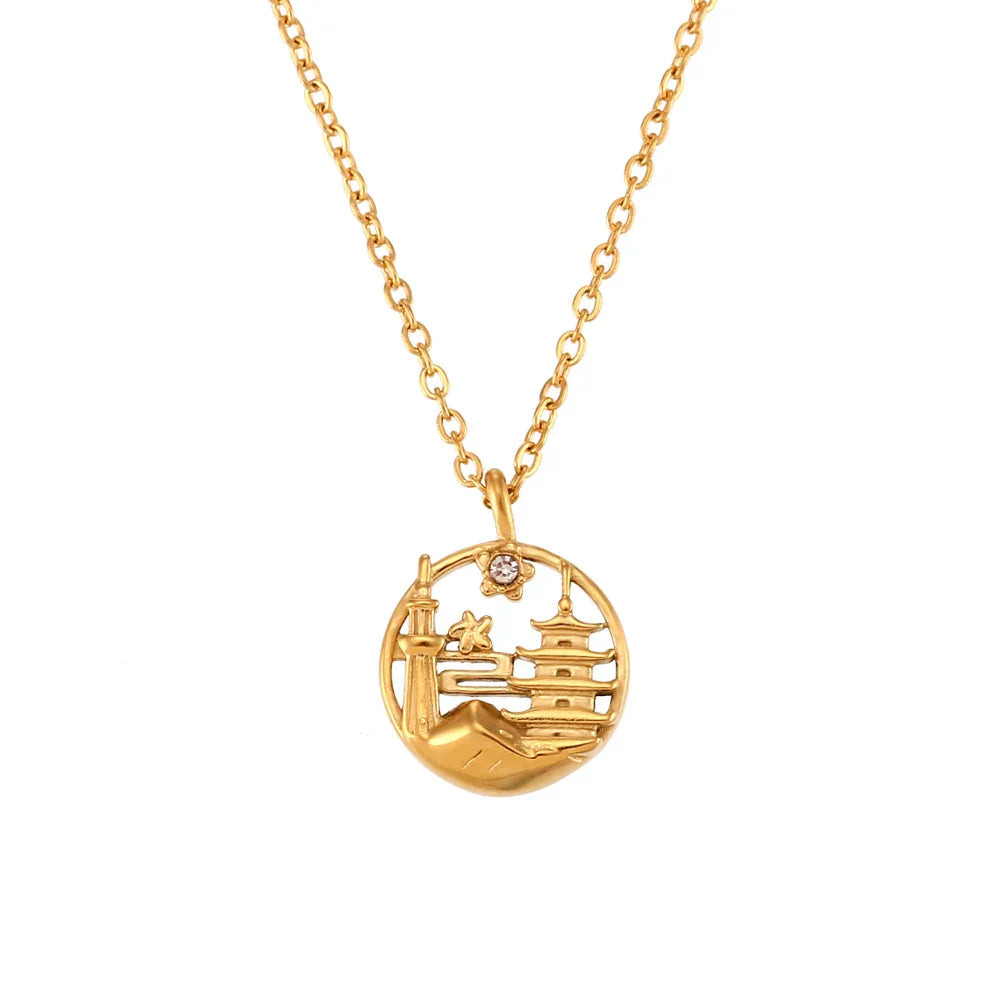 Luxury Adventure Traveller Chain Necklace
