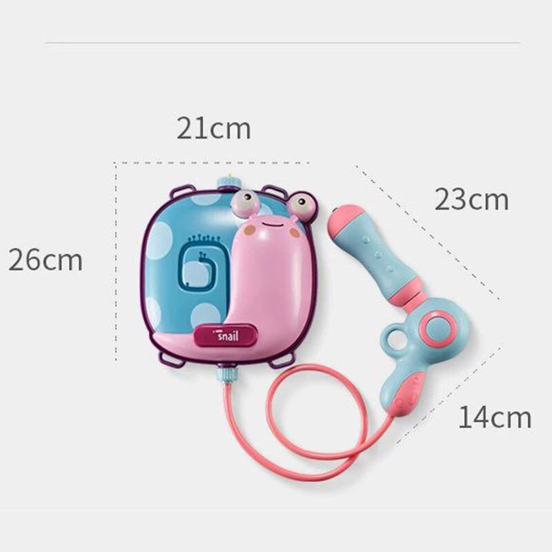 Colorful Kids Water Pistol Backpack